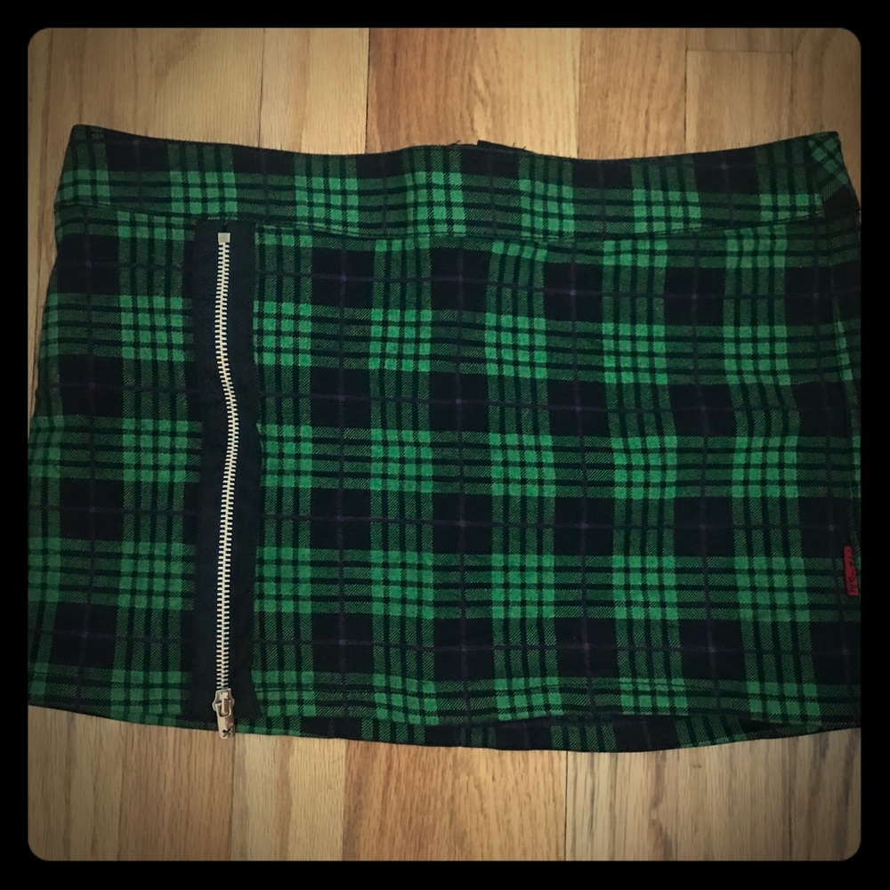 Tripp NY Plaid Skirt Skater Emo School Girl Style